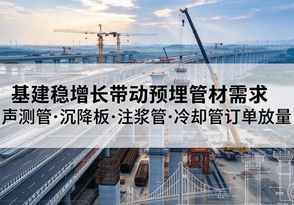 兴义基建稳增长带动预埋监测管材需求，声测管、沉降板、注浆管订单持续放量