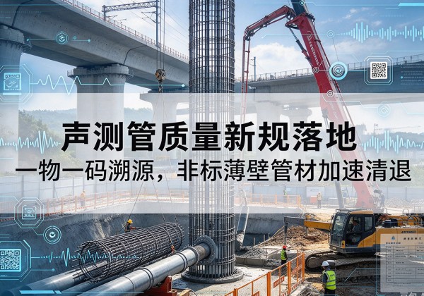 兴义声测管质量新规落地，一物一码溯源，非标薄壁管材加速清退