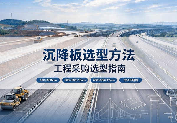 兴义沉降板选择方法